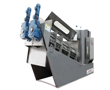Oil Wastewater Treatment Dewatering Screw Press Machine