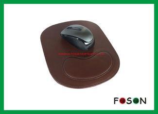 Eco Friendly Leather Mouse Pad With Softness Non Slip Color