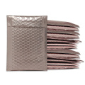 Anpassad Rose Gold Metallic Bubble Mailer