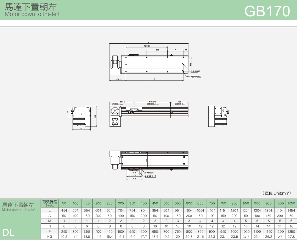 High Speed Belt Module