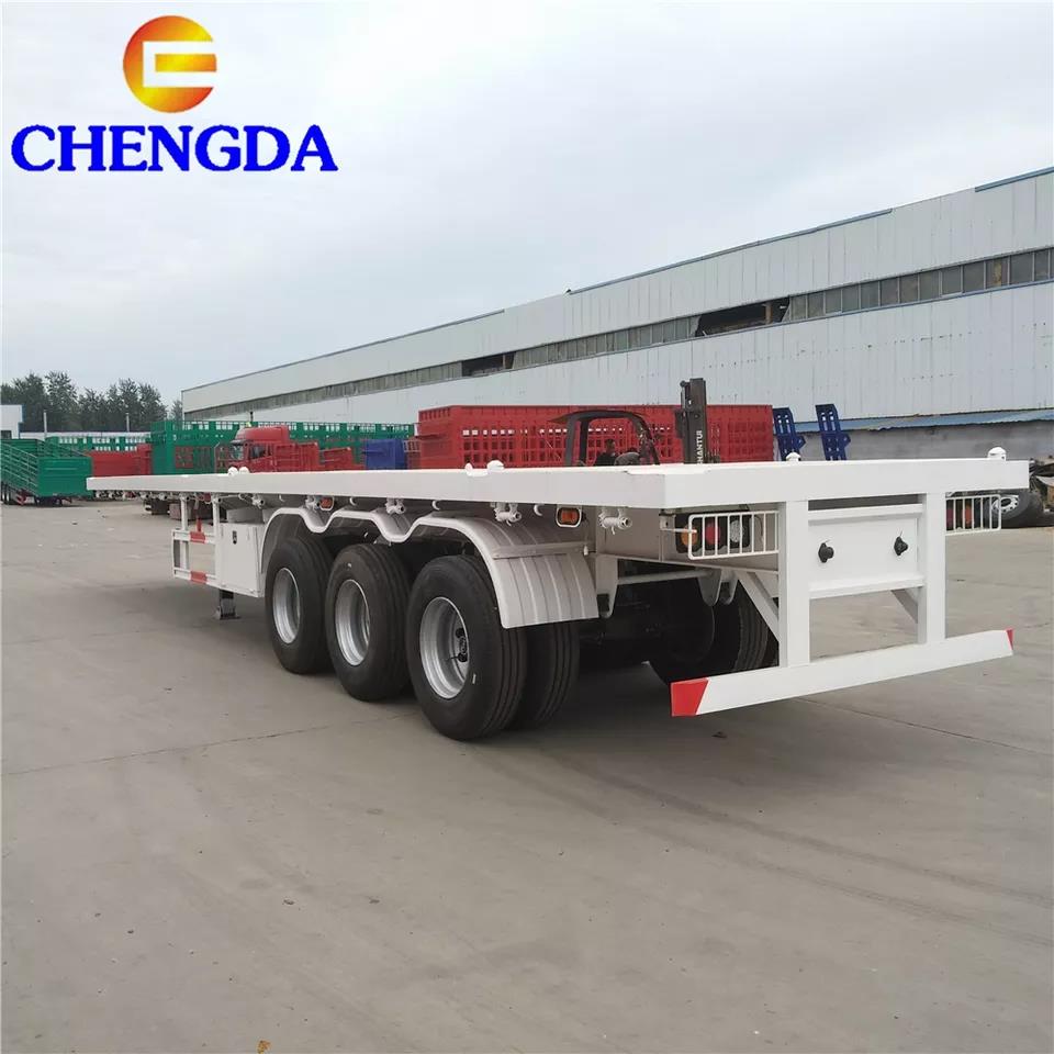 3 Axle Flatbed Trailer