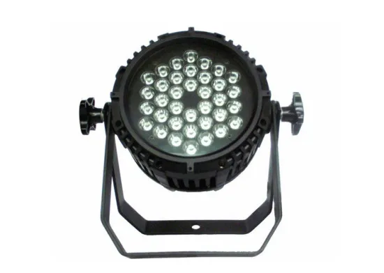 Par Dmx512 Led Stage Lighs Black Aluminum Outdoor