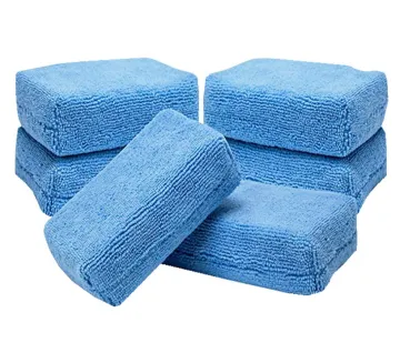 Microfiber Sponge for Car Wash Cleaning, Polishing, and Wax Applicator