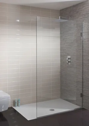 Clear & Tinted Toughened Glass For Shower Partition