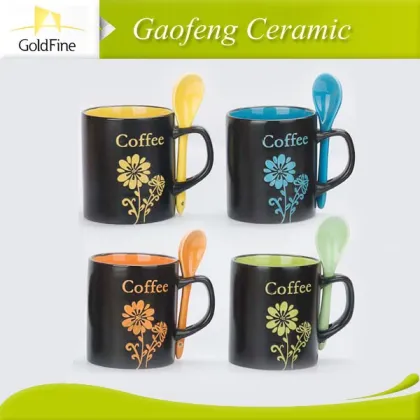 wholesale customzied ceramic coffee cup , cheap ceramic cup