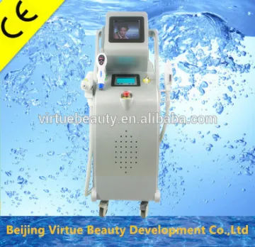 Multifunction machine IPL RF Nd yag laser tattoo removal/pigment removal