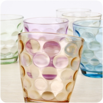 J545 color whisky glasses /beer cup/drinking glass for promotion
