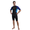 Seaskin Mens Lengan Pendek Musim Panas Wetsuit Menyelam