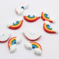 30mm Lovely Colorful Cloud Resin Flatback Cabochons For Hair Bow Centers DIY Scrapbooking Decoration