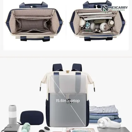 ElegantTouch Minimalist Textured Women`s Backpack