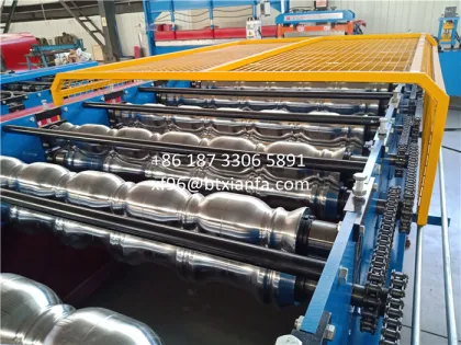 step roof roll forming tile making machinery