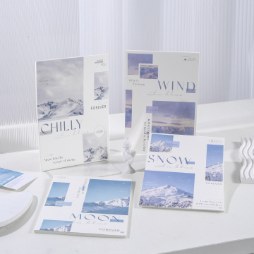 Joytop 00007 Under the Clouds Softcover Notebook A5 and A6 Blank Pages