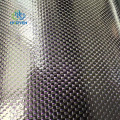 Waterproof TPU coated glitter carbon fiber leather fabric