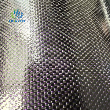 Pano de fibra de carbono de couro glitter tpu colorido