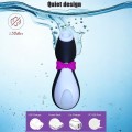 Brinquedo sexual vibrador de estimulação clitoriana com sucção de pinguim
