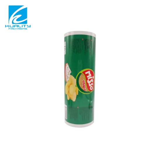 Custom Potato Chips Packaging Film Roll - Laminated Metalized Printed Film for Food
