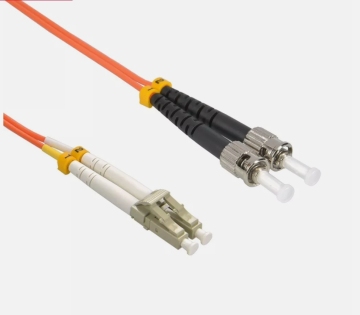 LC-ST/UPC PC Duplex Fibre Optical Patch Cord - Best-Selling Multimode Fiber Optic Cable