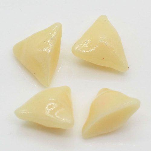 Traditional Chinese Zongzi Food Shaped Resin Cabochon Handmade Craftwork Decor Beads Charms Fridge Ornaments