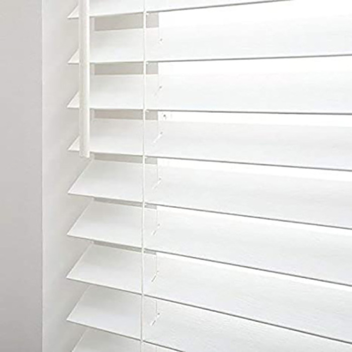 PVC vezeték nélküli fauxwood vak