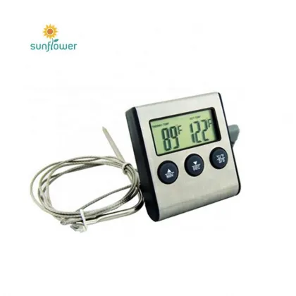 ThermoPro TP16 Wireless Food Thermometer: Precise Digital Readings for Cooking, Baking & Smoking