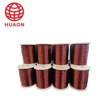 Class 180 AWG15 Enameled Copper Round Wire