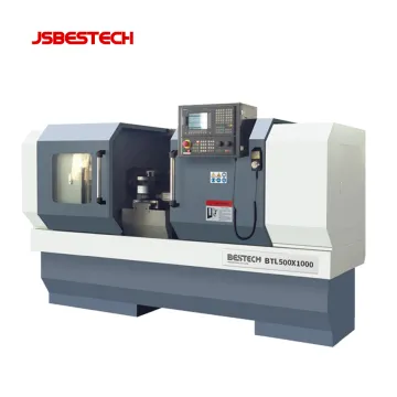 BTL500 horizontal cnc turret lathe machine