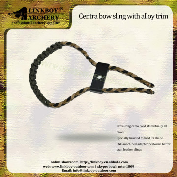 factory price Linkboy orignal supplier LBC019A Centra bow sling with alloy trim archery arrow for hunting