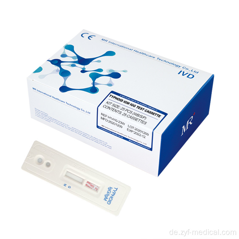 Salmonella Typhus AG Test Kit