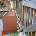 Corten Steel Flower Pot Decorative Planter