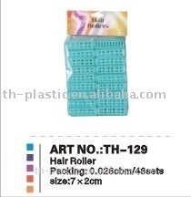 easy use plastic hair roller