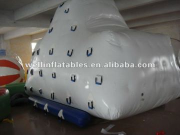 beach inflatable aqua climbing / inflatable iceburg