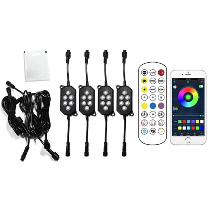 RGB LED Rock Light for Trucks and UTV: Advance Auto Parts for Exterior Atmosphere Lighting