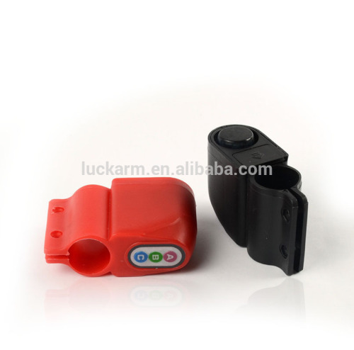 New Arrival battery operated password bicycle remote anti theft alarm