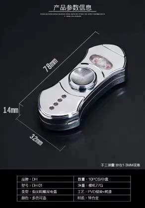 Wholesale Flameless Electric Fidget Spinner Plasma & ARC Lighters