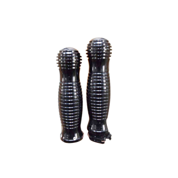 Old School Aluminum Moto Handlebar Grips