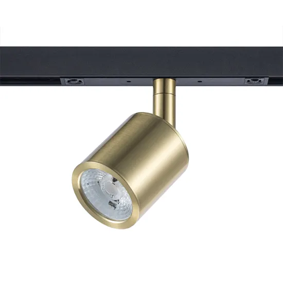 Mall Residential Dimmable Black Indoor Magnetic Track Light