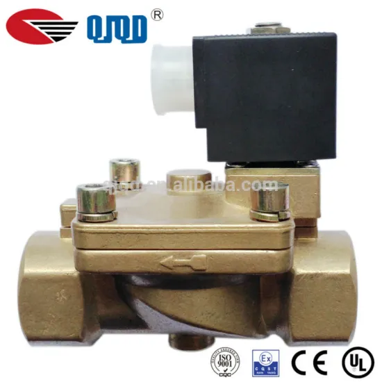 New Design High Pressure Diaphragm Brass Solenoid Valve