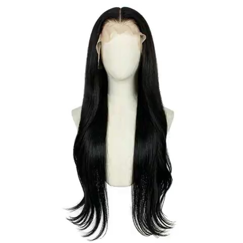Silky Straight Human Hair Lace Front Wig