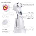 6 in 1 LED RF Photon Therapy Facial Skin Lifting Rejuvenation Vibration Device Machine EMS Ion Microcurrent Mesotherapy Massager