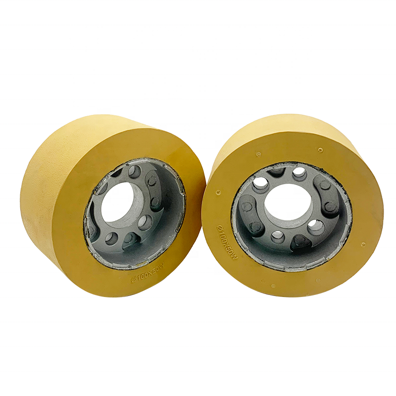 Durable 4 Pcs Woodworking Feeding Rollers for Planer Machines (100*50mm and 100*60mm)