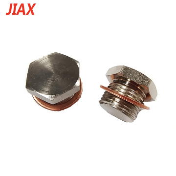 Universal M18x1.5 oxygen sensor hexagon bung with gasket