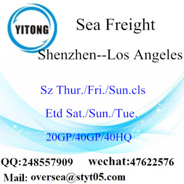 Shenzhen Port Sea Freight Shipping To Los Angeles