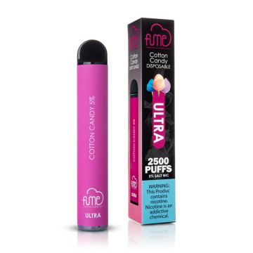 Fume Ultra 2500 Puffs de vape desechable de dibujos de dibujos