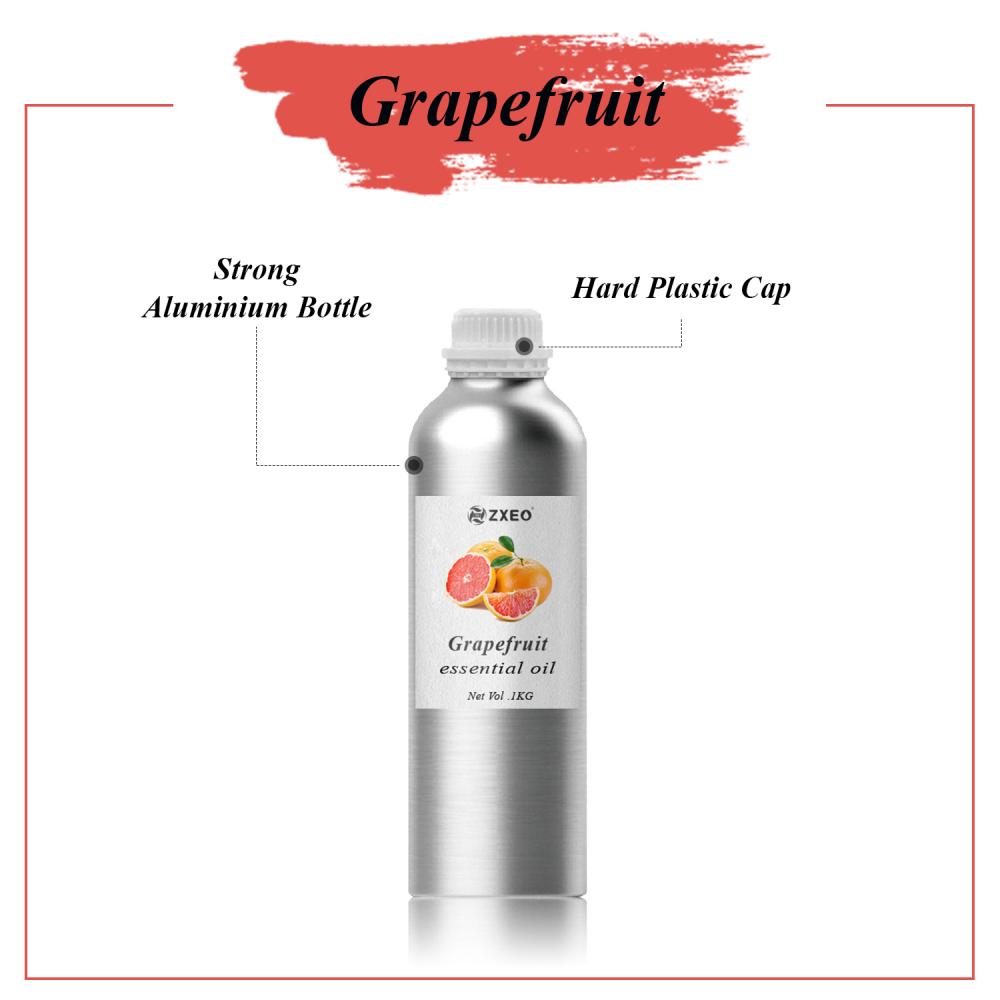 Natural Pink Grapefruit Essential Oil 100% Pure Undiluted Aromatherapy Diffuser Massage Oil