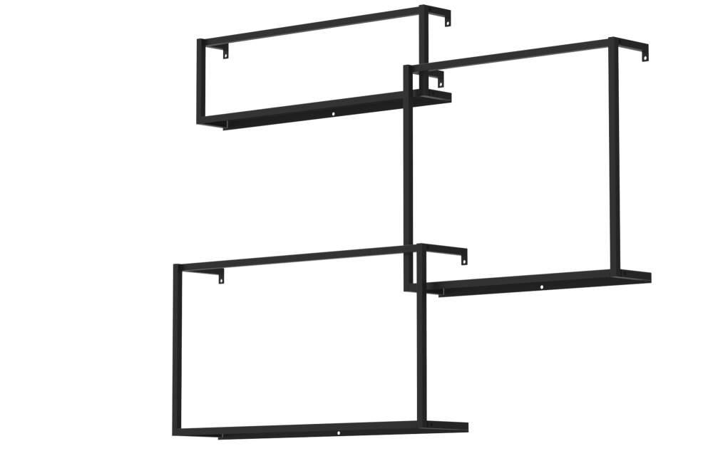 Wall Mount Shelves Set