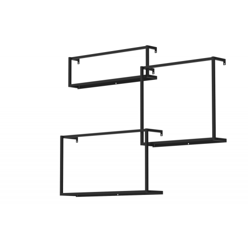 floating wall mount shelves set