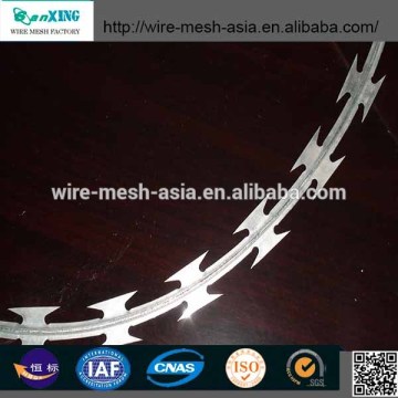 razor barbed wire philippines/ bto-22 razor wire/Best selling high quality galvanized razor barbed wireISO9001/REALLY FACTORY