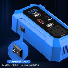 Bulk AC-Output Vehicle Power Inverter with QC3.0/PD