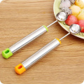 New Creative Ice Cream Dig Ball Spoon Baller of Varied Cold Dishes Tool Watermelon Melon Fruit Spoon Wood Spoon Coffee Spoon