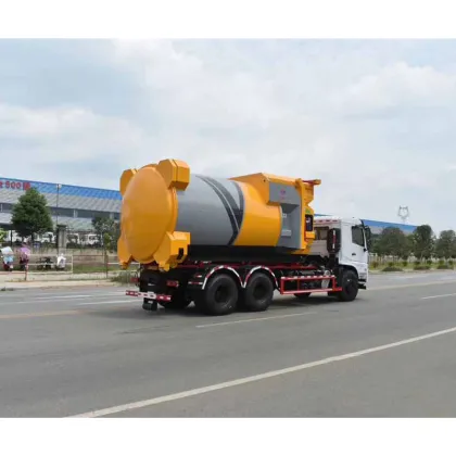 Municipal sanitation garbage truck